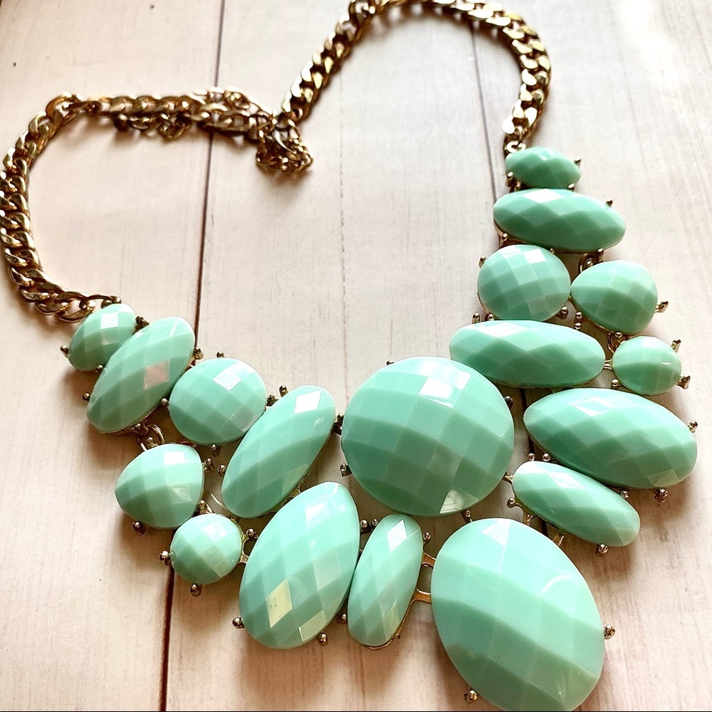 Geometric Statement Necklace - image 1